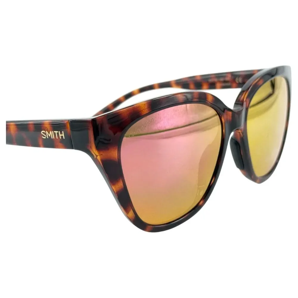 Smith Optics Era Womens Plastic Polarz Sunglass 0869V Tortoise 55-16 ChromaPop